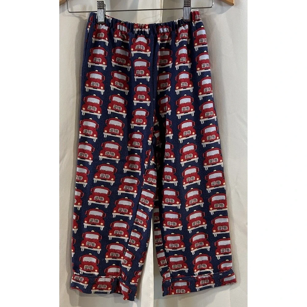 Pottery Barn Fire Truck Pajamas Size 6‎